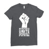 introverts unite separately in your own homes Ladies Fitted T-Shirt