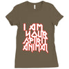 i am your spirit animal girls Ladies Fitted T-Shirt