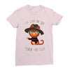 nightmare on kitty street Ladies Fitted T-Shirt