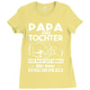 papa und tochter Ladies Fitted T-Shirt