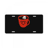 black coffee License Plate