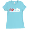 rip city Ladies Fitted T-Shirt