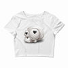 love skul Crop Top