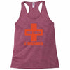 nude beach   lifeguard Racerback Tank