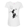 captain marvel 7 Maternity Scoop Neck T-shirt