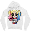 harley quinn Zipper Hoodie