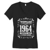 vintage made in 1964 perfectly aged a living legend Women's V-Neck T-Shirt