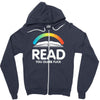 read you dumb fuck Zipper Hoodie