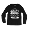 Queens Are Born In January Long Sleeve Shirts