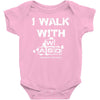i walk with wasd Baby Onesie
