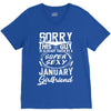 This Guy Is Taken By A Super Sexy January Girlfriend V-Neck Tee