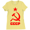 cccp Ladies Fitted T-Shirt