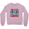 star spangled hammered Crewneck Sweatshirt