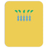 blue pikmin Mousepad