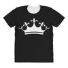 Queens Are Born In February All Over Women's T-shirt