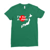 i'm huge in japan Ladies Fitted T-Shirt