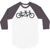 bike tandem 3/4 Sleeve Shirt
