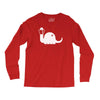apatosaurus white Long Sleeve Shirts