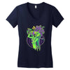 scared straight Women's V-Neck T-Shirt