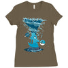 water storm Ladies Fitted T-Shirt