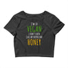 i'm so vegan i don't even call my boyfriend honey Crop Top