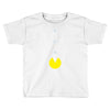 funny 80s pacman 'eating buttons' Toddler T-shirt