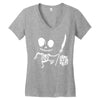 come in for a bit 2 Women's V-Neck T-Shirt