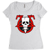 frankenskull hellion logo Women's Triblend Scoop T-shirt