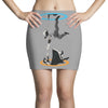 infinite loop Mini Skirts