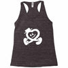 heart walking Racerback Tank