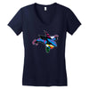 san jose street sharks Women's V-Neck T-Shirt