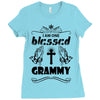 I Am One Blessed Grammy Ladies Fitted T-Shirt