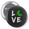 love christmas trending Pin-back button