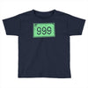 999 punk damned buzzcocks Toddler T-shirt