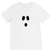 boo face V-Neck Tee