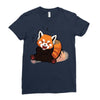red fox 5 Ladies Fitted T-Shirt