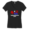happy independence day the united states Women's V-Neck T-Shirt