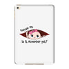 November Peeking Out Baby Girl iPad Mini 4
