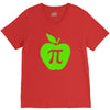 apple pi V-Neck Tee