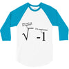 be together it's complicated math 3/4 Sleeve Shirt