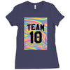 Holographic Team 10 Ladies Fitted T-Shirt