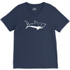 hai haie selachii shark der wei&szlig;e hai jaws neu V-Neck Tee