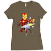 iron man (ironman parody) Ladies Fitted T-Shirt