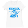 MENDES_ARMY 7 Ladies Fitted T-Shirt