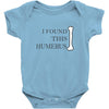 i found this humerus Baby Bodysuit