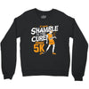 shamble to the cure zombie 5k Crewneck Sweatshirt