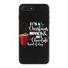 it's a christmas movies and hot chocolate kind of day iPhone 7 Plus Case