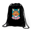 let's jam Drawstring Bags