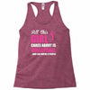 all this girl care about is volleyball Racerback Tank