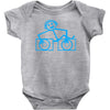 dj club,dance,rave,music,house,cool,funny,retro Baby Onesie